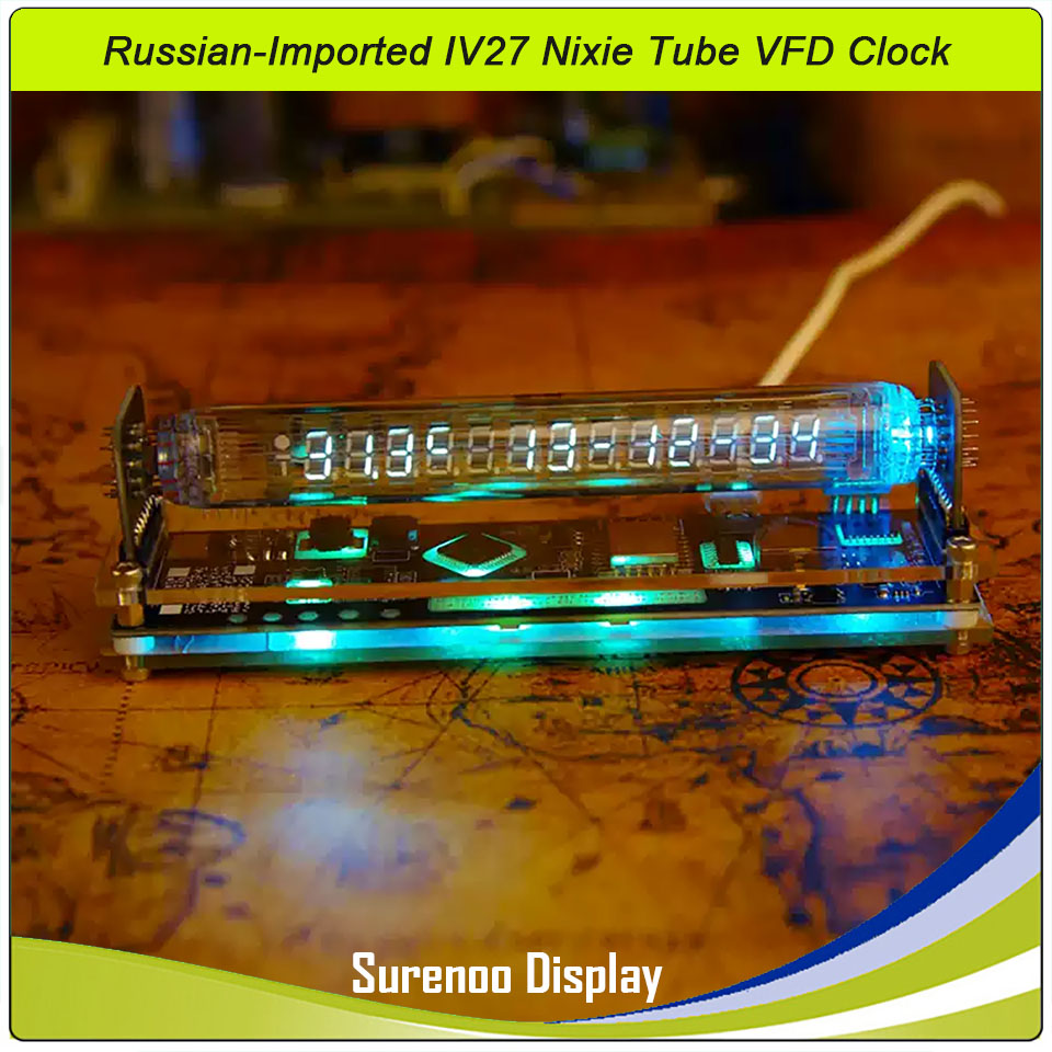 Retro Gaming Youtube - Jam VFD Tabung Nixie IV27 Impor
