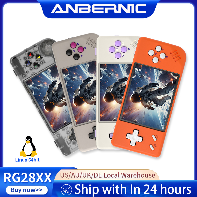 Retro Gaming N64 - ANBERNIC RG28XX Konsol Game Genggam Retro