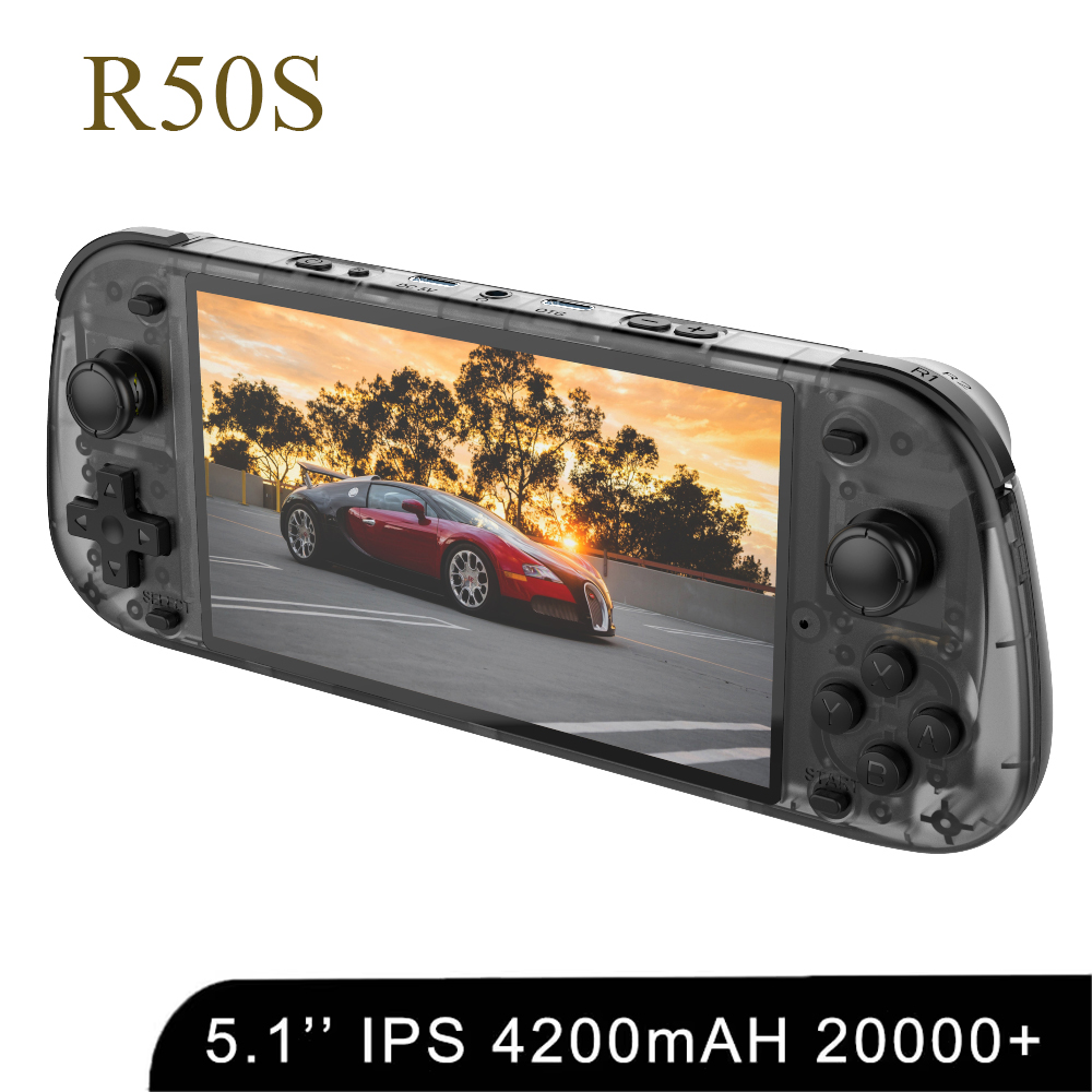 Retro Gaming Kiosk - Konsol Video Game Genggam Retro R50S