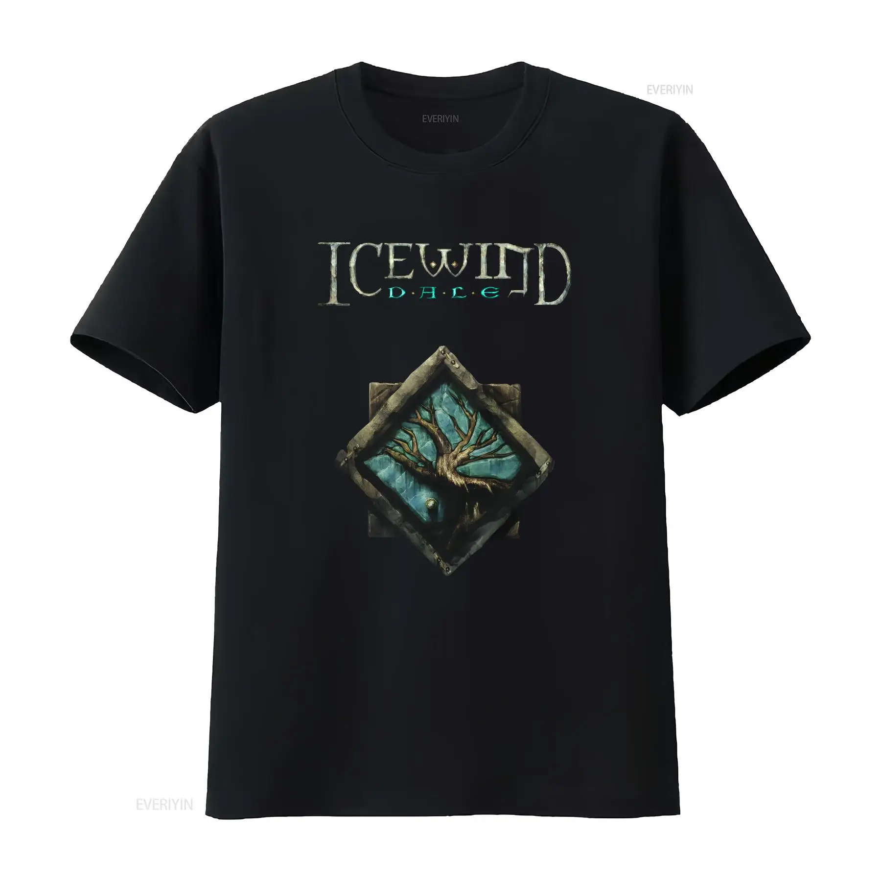 Kaos Logo Icewind Dale Video G - Retro Gaming T Shirt ulasan dan harga