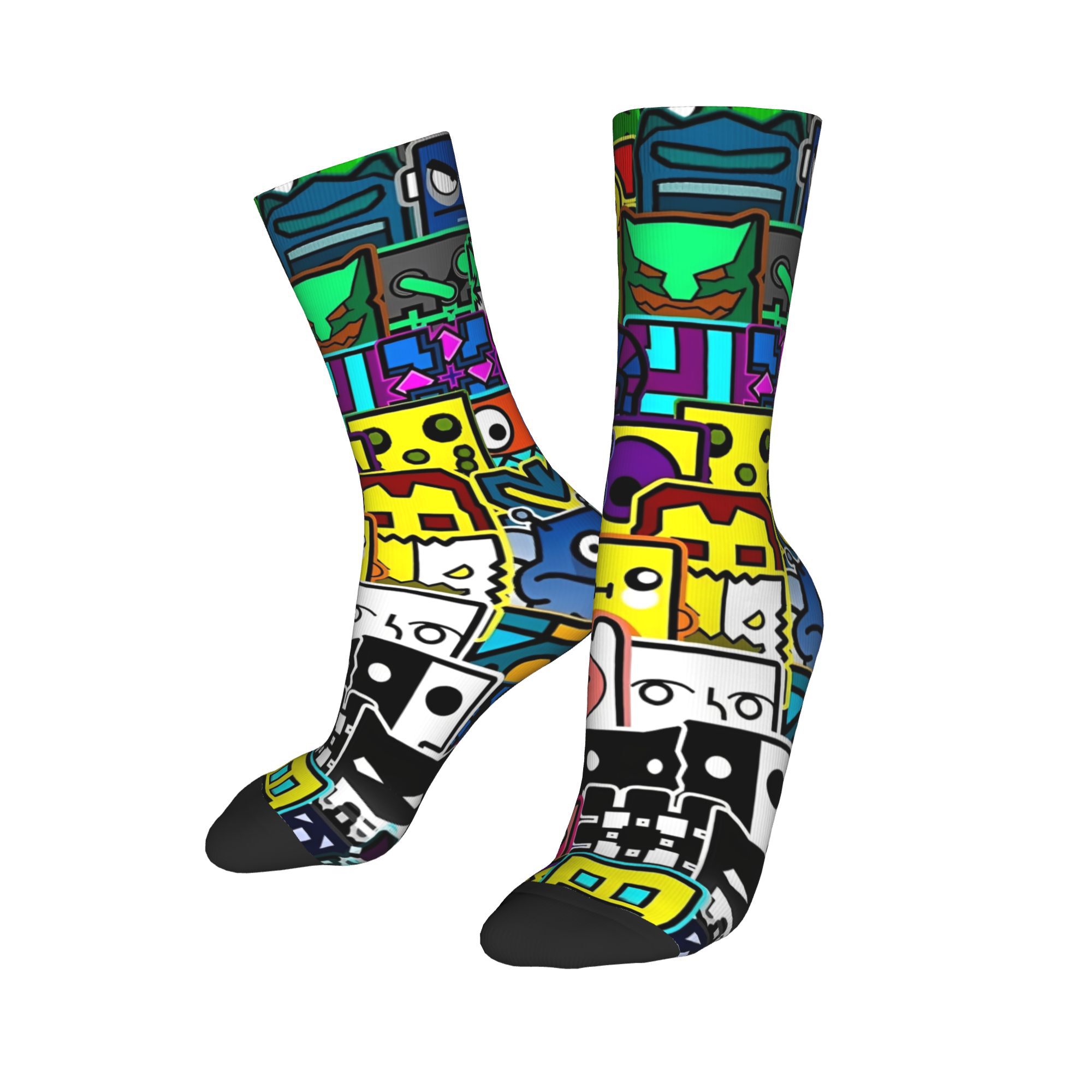 Kaus Kaki Bermotif Kaus Kaki B - Retro Gaming Youtube ulasan dan harga