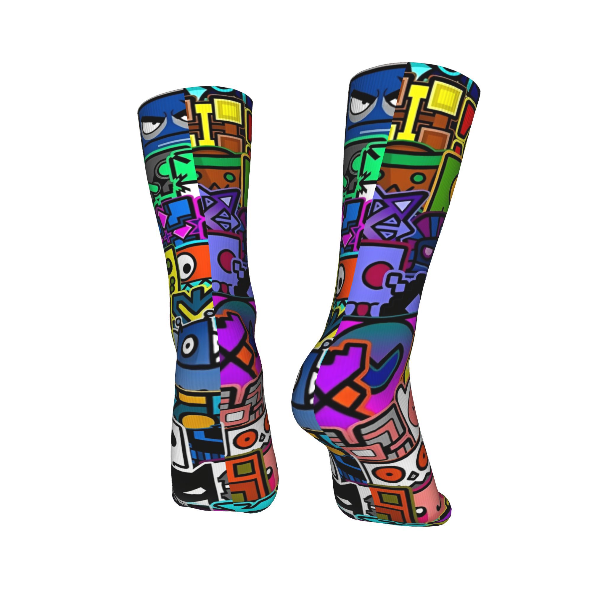 Kaus Kaki Bermotif Kaus Kaki B - Retro Gaming Youtube ulasan dan harga